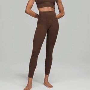 Lululemon brown align legging